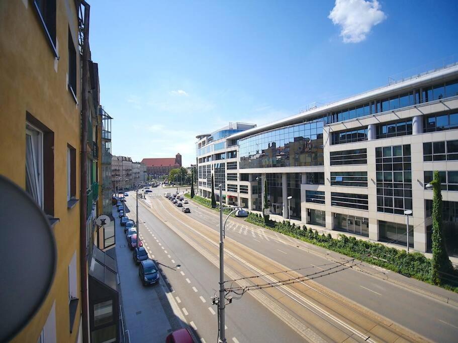 Stylowy Apartament Blue Self Check In 24H Wroclaw Exterior photo